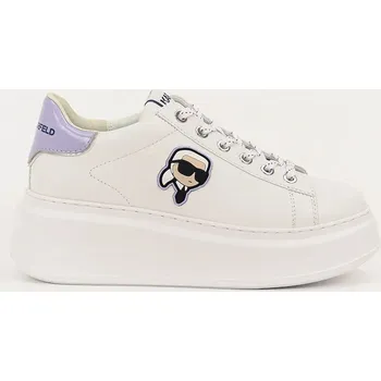 Pánská obuv Kožené tenisky Karl Lagerfeld ANAKAPRI KL63530N.01V bílá 00X, EUR 41