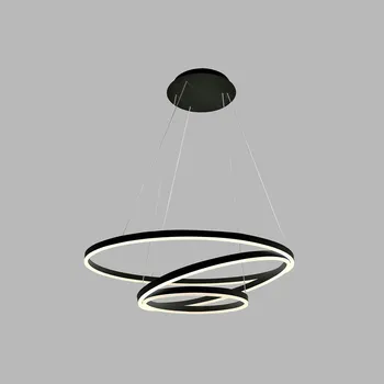 LED2 Impozantní závěsná instalace Circle 3 P-Z Barva: Černá, Stmívání: Stmívatelné TRIAC 3271173DT Impozantní závěsná instalace Circle 3 P-Z