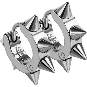 Šperk Šperky4U Ocelové náušnice s hroty - OPN1259-ST