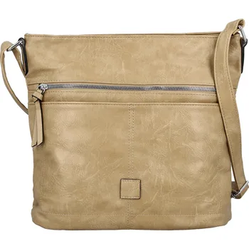Kabelka Dámská crossbody kabelka béžová - Firenze Trixana new béžová