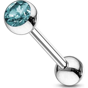 Módní doplněk Šperky4U Piercing do jazyka - kamínek - PJ01016-Q