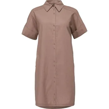 Dámské oblečení Dámské šaty LOAP NURI XS Hnědá