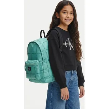 Městský batoh Batoh Calvin Klein Jeans City Grid Aop IU0IU00711 Zelená 00