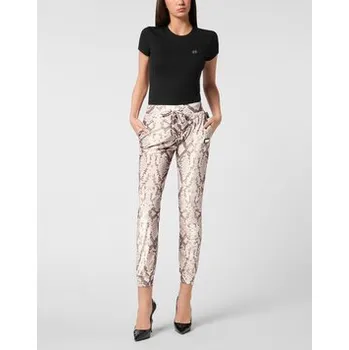 Pánské kalhoty PHILIPP PLEIN Joggers kalhoty 27897 Béžová Regular Fit S