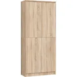 Skříň Rexa III 80 cm dub sonoma