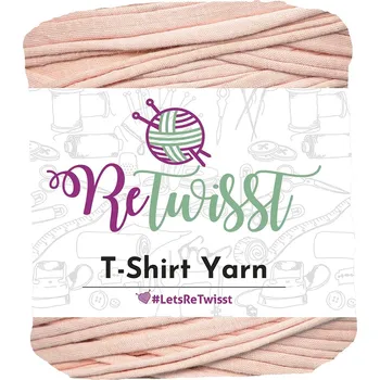 Příze špagáty ReTwisst tmavší písková