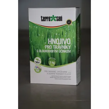 Hnojivo Hnojivo pro trávník s dlouhodobým účinkem 3kg