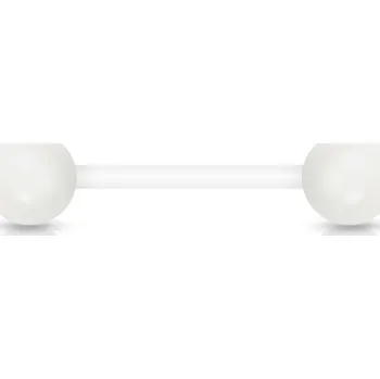 Piercing Šperky4U Piercing do jazyka akrylát - PJ01204-W