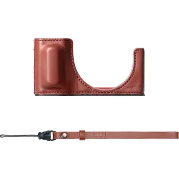 Ochrana fotoaparátu a videokamery SMALLRIG 5678 Leather Case for RICOH GR IV/GR III/GR IIIx/GR III HDF/GR IIIx HDF Červené