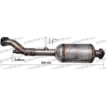 Výfukový systém Kia Sportage 1.6 CRDi MHEV Montážní katalyzátor výfuku 1080422-1