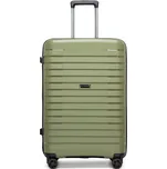 Rozšiřitelný polypropylenový kufr Kono 76 L - zelený