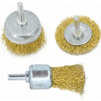 Masážní přístroj AWTools DŘÍTĚNÝ BRUSH SHANK 3ks.