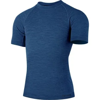 Pánské merino triko Lasting MABEL modré L/XL