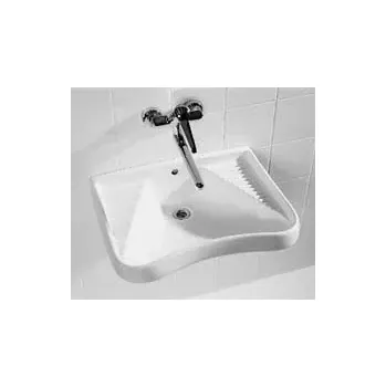 umyvadlo Zita invalidní 1335.0 bez otvoru, 64/50 cm bílé