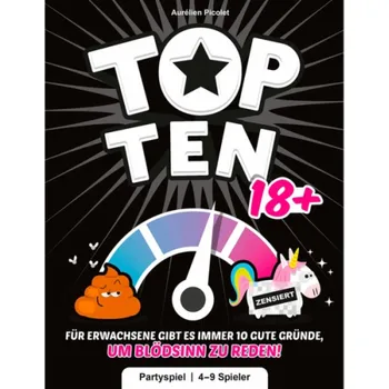 Top Ten 18+, společenská hra
