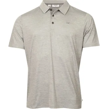Pánská móda Tričko Calvin Klein Golf Silver 1094960 Medium