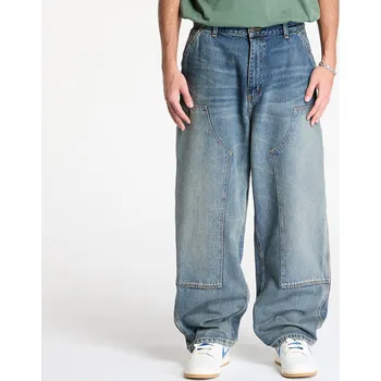 Dámské džíny Džíny Carhartt WIP W' Brandon Double Knee Pant Blue Worn Used Wash XS
