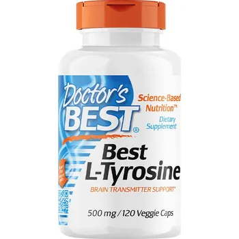 Aminokyselina Doctor's Best L-Tyrozín 500 mg (120 Veggie Kapsla)