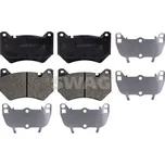 Sada brzdových destiček, vždy 4 kusy v sadě SWAG 33 10 7501