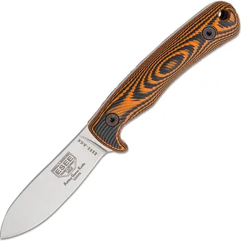 lovecký nůž ESEE-AGK35V-OR ESEE HUNTING KNIFE lovecký nůž 9,1 cm, Stonewash, černo-oranžová, G10, pouzdro Kydex