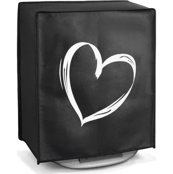 Kryt kwmobile kompatibilní s Thermomix TM5 / TM6 - kryt kuchyňského robotu - v bílé, černé, se