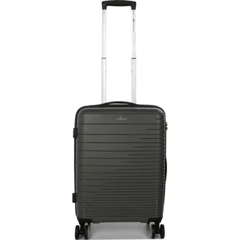 Malý palubní kufr na kolečkách do letadla TSA polypropylen 40l Madisson 33703 šedá