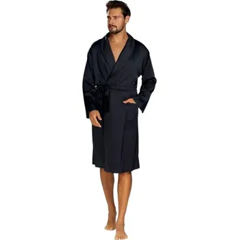 Pánský župan Pánský saténový župan Lukas černý L