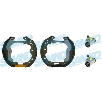 Brzdová čelist Sada brzdových čelistí SAMKO KEG620