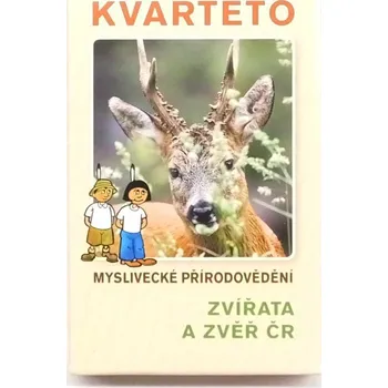 Pexeso Kvarteto Zvířata a zvěř ČR