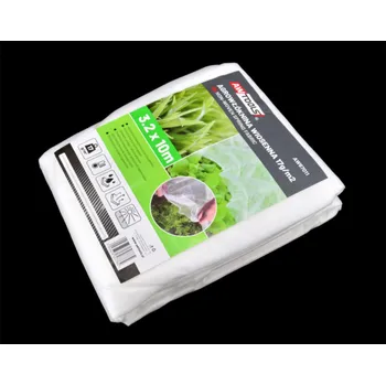 AWTools PRUŽINA AGROPLASTENOVÁ LÁTKA 17g 1,6x10m BÍLÁ AW67006