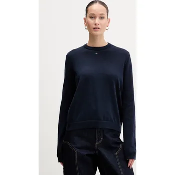 Pánský svetr Bavlněný svetr Tommy Jeans DW0DW20159 námořnická modř 59A, vel. M