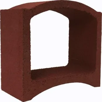 Stojan na víno Regál na víno Bloc Cellier - 2/3 červený