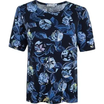 Dámská halenka Dámské tričko HAJO 19517 683 D Shirt bedruckt RH 1/2 Velikost: 38