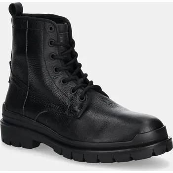 Pánské tenisky Kožené trapery G-Star Blake GR556022AM černá 99X, EUR 44