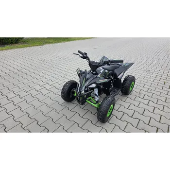Dětská tříkolka Dětská elektro čtyřkolka ATV MiniRaptor 1300W 48V,hydraulicke brzdy, 6kola, zelená