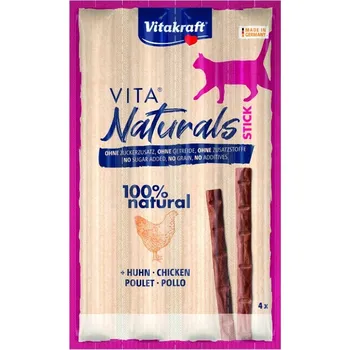 Krmivo pro kočku Vitakraft Vita Naturals Cat Stick kuře 4x5g