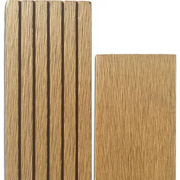 Terasové prkno WPC zakončovací lišta 8 x 73 mm 2,9 m teak