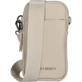 Dámská kabelka na mobil a doklady Enrico Benetti Ornel - béžová