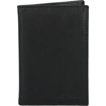 Peněženka Kožené pouzdro na doklady černé - Bellugio Sarabi černá