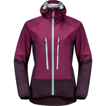 Dámská větrovka Fuchsiová dámská softshellová bunda Jack Wolfskin Alpspitze Hoody Jkt W 1307391-1014 Velikost: M