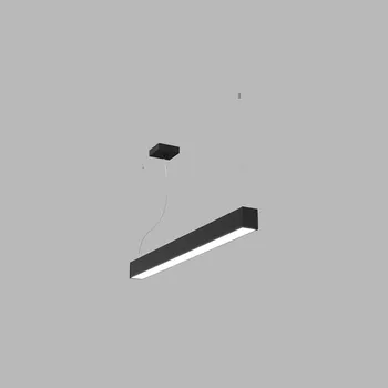 LED2 Úzké závěsné lineární LED svítidlo Noli II Barva: Černá, Délka: 900 mm, Stmívání: Stmívatelné DALI Tunable White 3237953DTW