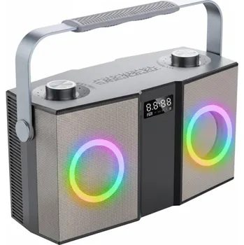 Roadstar DJ-390BT - Bezdrátový reproduktor s mikrofonem 480W/4000 mAh