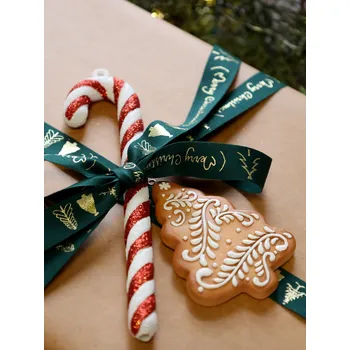 Vánoční dekorace Chic Antique Vánoční ozdoba Christmas Cookies Tree / Heart Stromeček