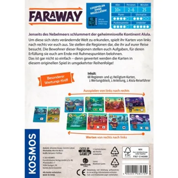 KOSMOS Faraway, desková hra