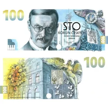 Sběratelství 100 Kč - Pamětní bankovka k budování československé měny – Vilém Pospíšil - ODESÍLÁME 22.1.