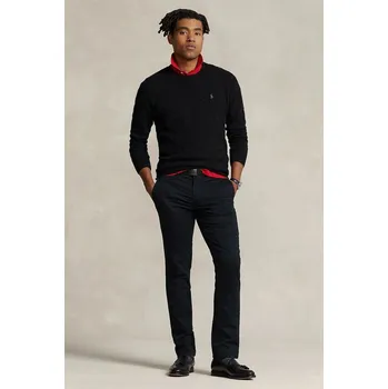 Pánské kalhoty Kalhoty Polo Ralph Lauren 710778778 černá 99X, vel. 32/32