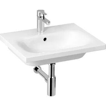 Umyvadlo umyvadlo Mio 1071.2 s otvorem, 55 cm bílé