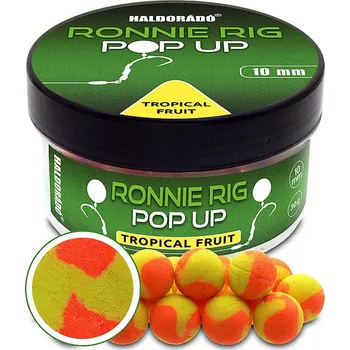 Boilies Haldorádó Pop-Up Ronnie Rig 30 g 10 mm Tropical Fruit