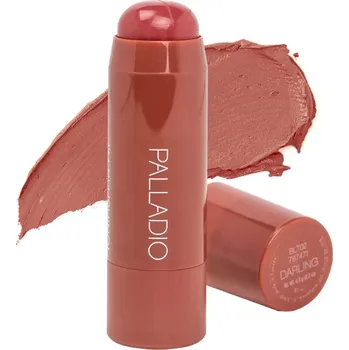 Přípravek na tvář Palladio Beauty Group Tvářenka a rtěnka 2v1 DARLING 6 g - dodává pleti zářivý a hebký vzhled přirozená barva po celý den