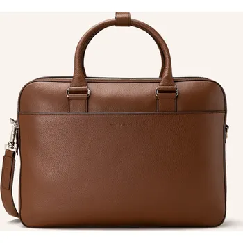 Tiger Of Sweden Pánská Taška Na Laptop Burin, hnědá, one size
